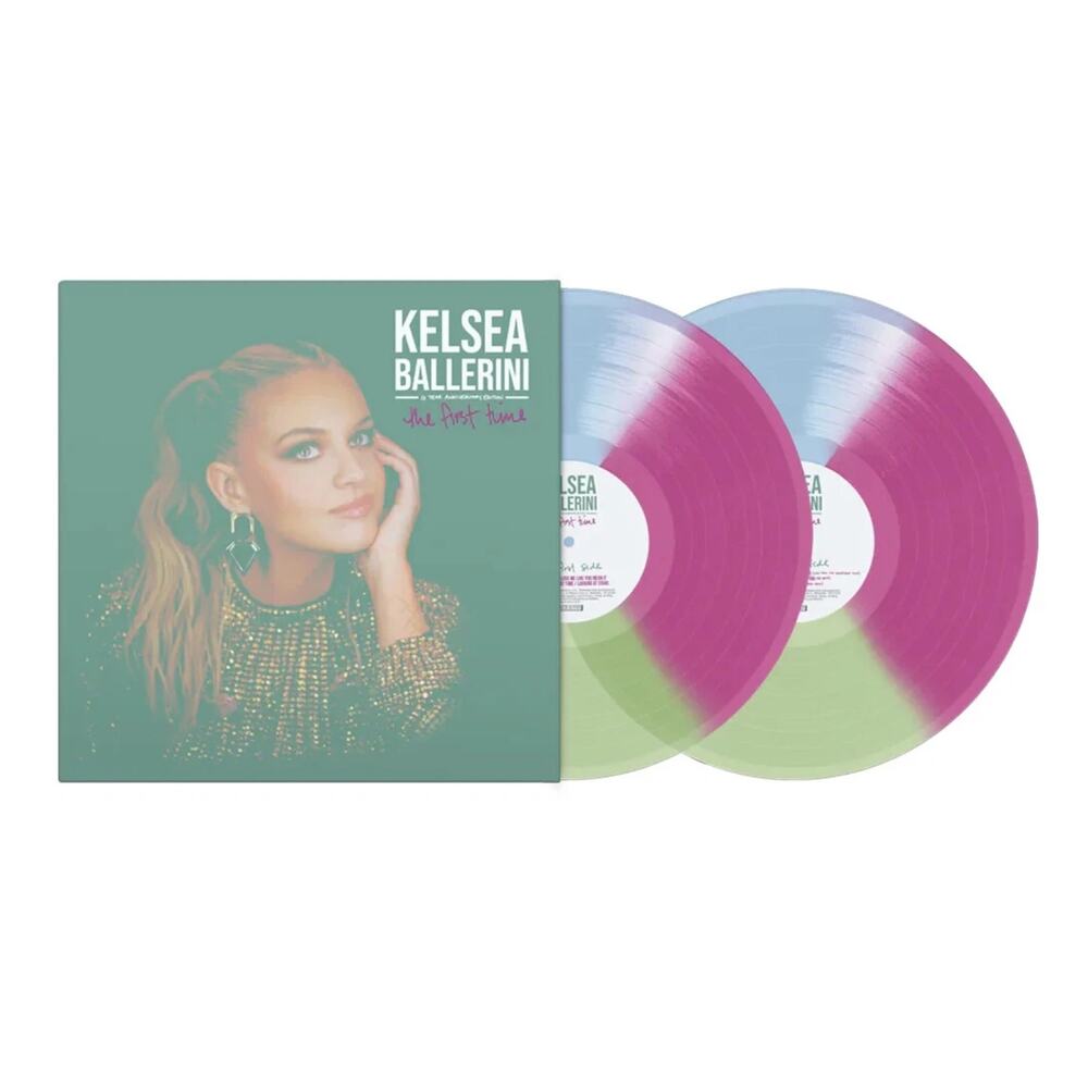 Kelsea Ballerini Vinyl The First Time Tri Color 2LP Anniversary Limited Edition
